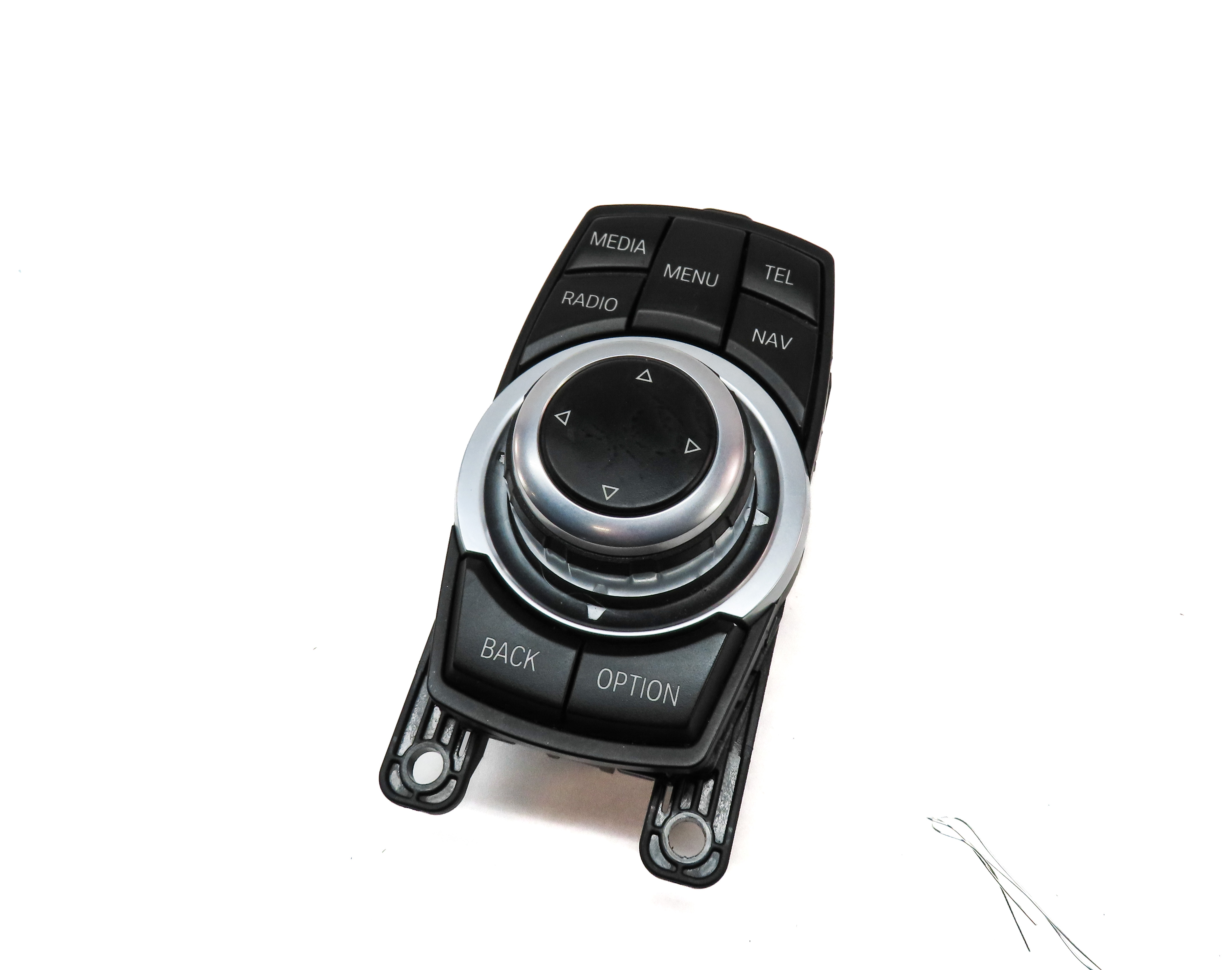 2014 BMW X3 (F25) FRONT CENTER iDRIVE MMI MEDIA CONTROL KNOB SELECTOR SWITCH — exact item pictured